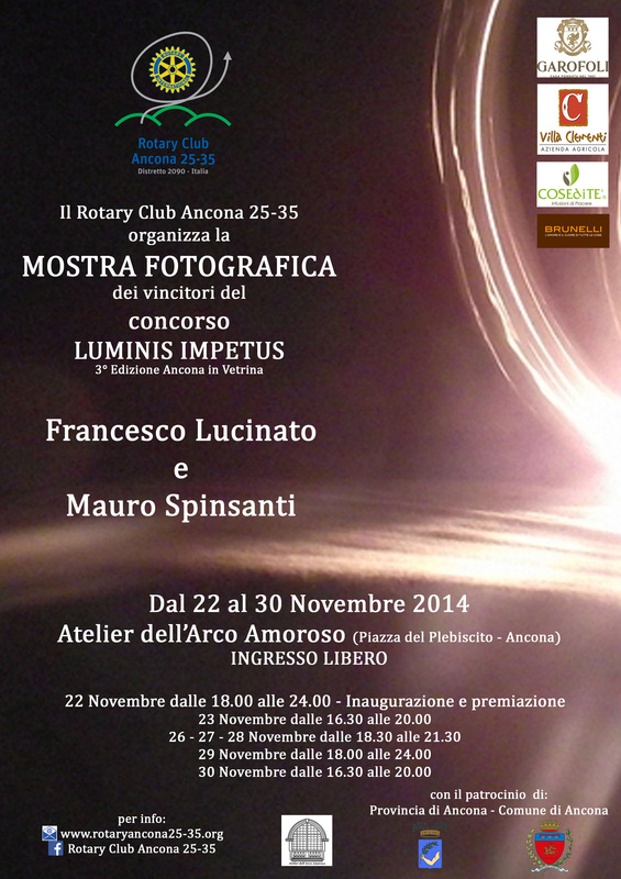 Miniatura per l'articolo intitolato:CONCORSO FOTOGRAFICO “LUMINIS IMPETUS” 3° Edizione “Ancona in Vetrina