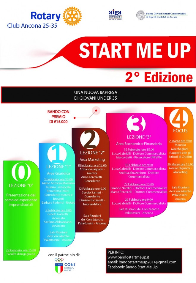 Miniatura per l'articolo intitolato:Bando Start Me Up 1° Edizione