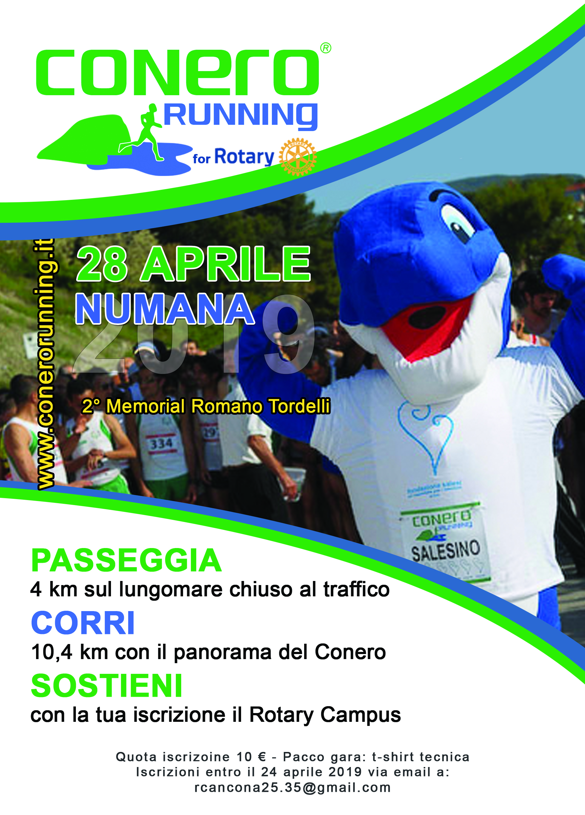 Miniatura per l'articolo intitolato:Conero Running for Rotary