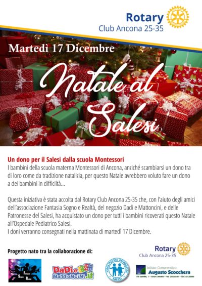 Miniatura per l'articolo intitolato:Natale al Salesi