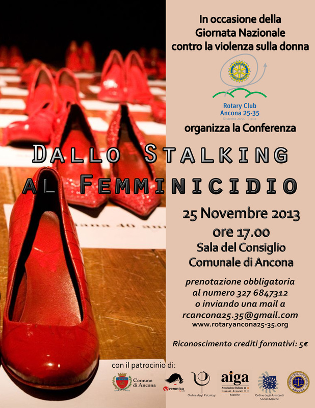 Miniatura per l'articolo intitolato:Conferenza “Dallo Stalking al Femmidicidio”